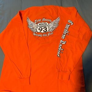 XL LS bike shirt from Jasper, AB